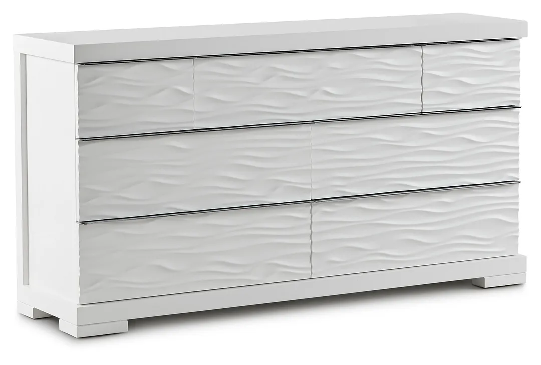 Ocean Drive White Dresser