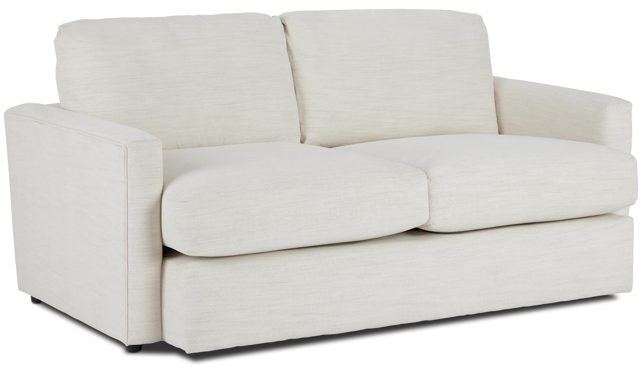 Noah Ivory Fabric Loveseat