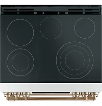 Cafe 750 Series White 30" Electric Range