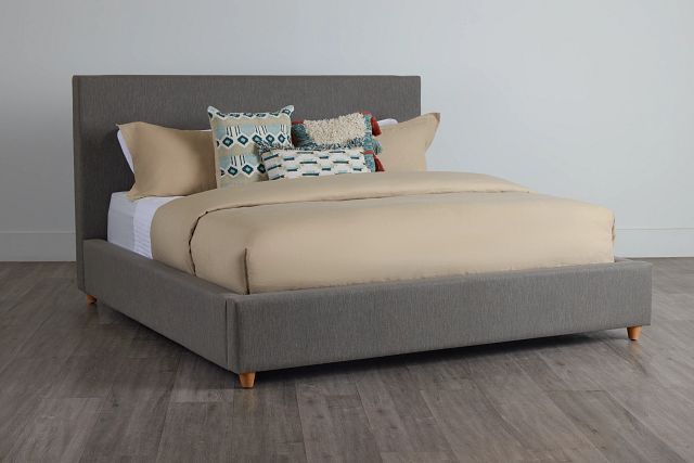 Chelsea Gray Uph Platform Bed