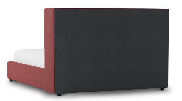 Captiva Elite Red 48" Upholstered Shelter Bed