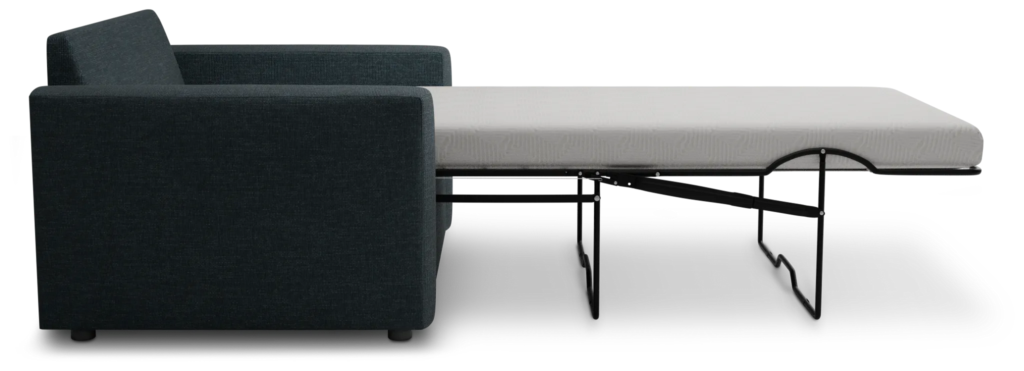 Siesta Elevation Dark Blue Fabric Cooling Memory Foam Sleeper