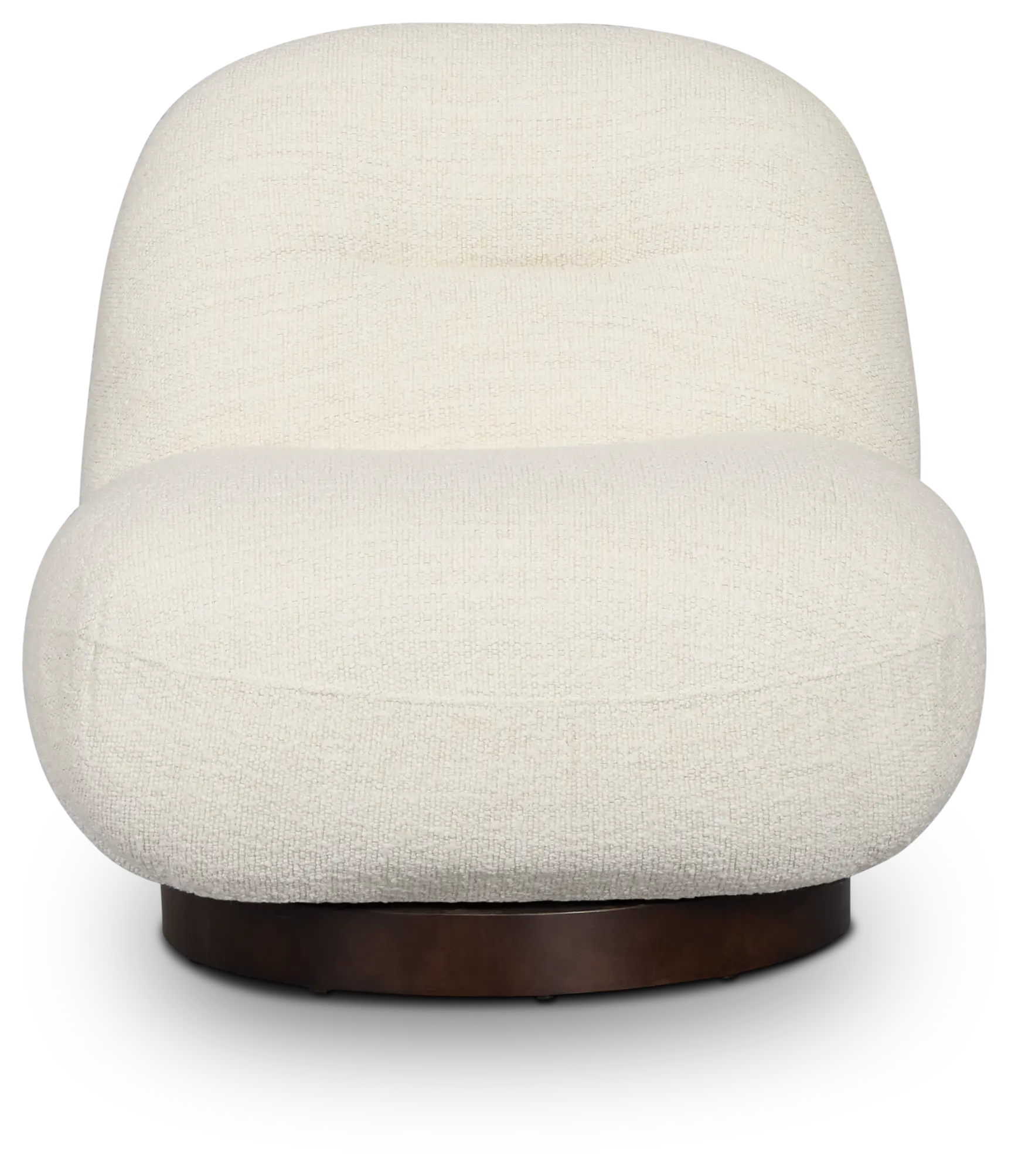 Aaliyah White Fabric Swivel Accent Chair Aaliyah White Fabric Swivel Accent Chair
