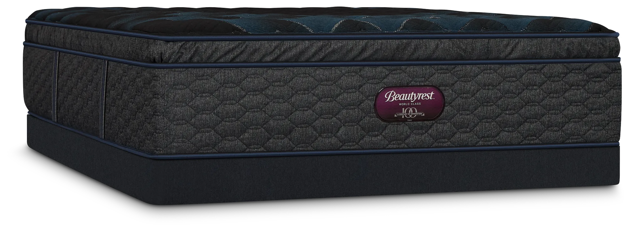 Simmons Beautyrest World Class Level 4 Firm Low-profile Mattress Set