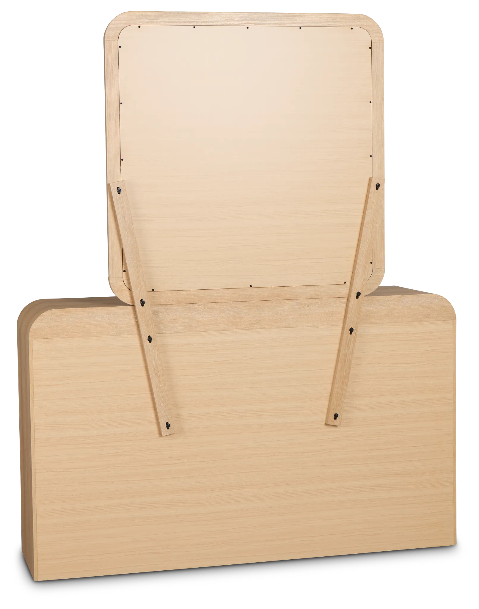 Lyndie Light Tone Dresser & Mirror