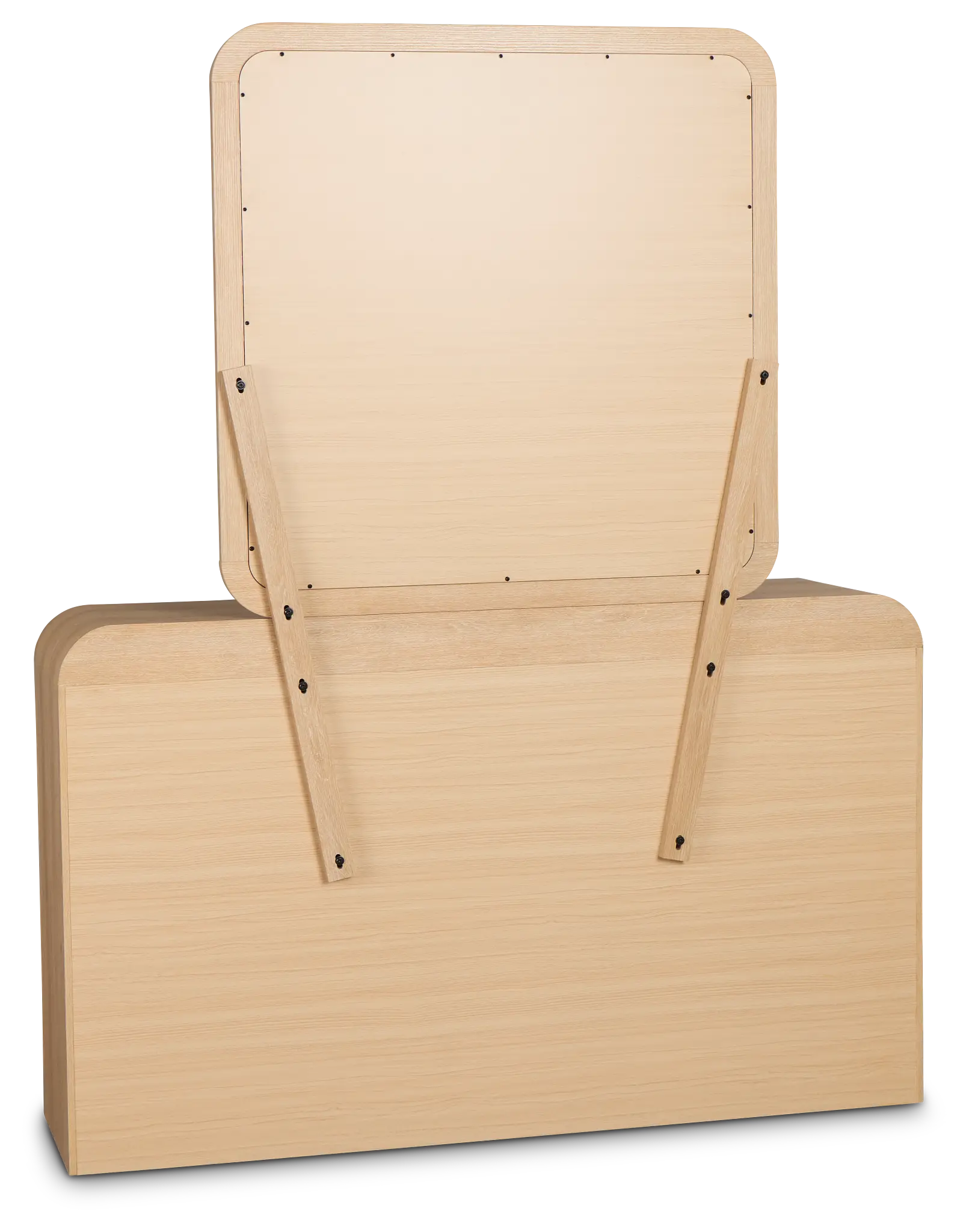 Lyndie Light Tone Dresser & Mirror Lyndie Light Tone Dresser & Mirror