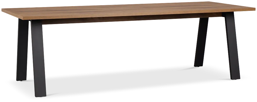 Trento Mid Tone 94" Rectangular Table