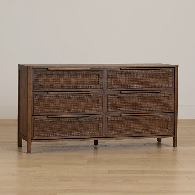 Pacific Mid Tone 6-drawer Dresser