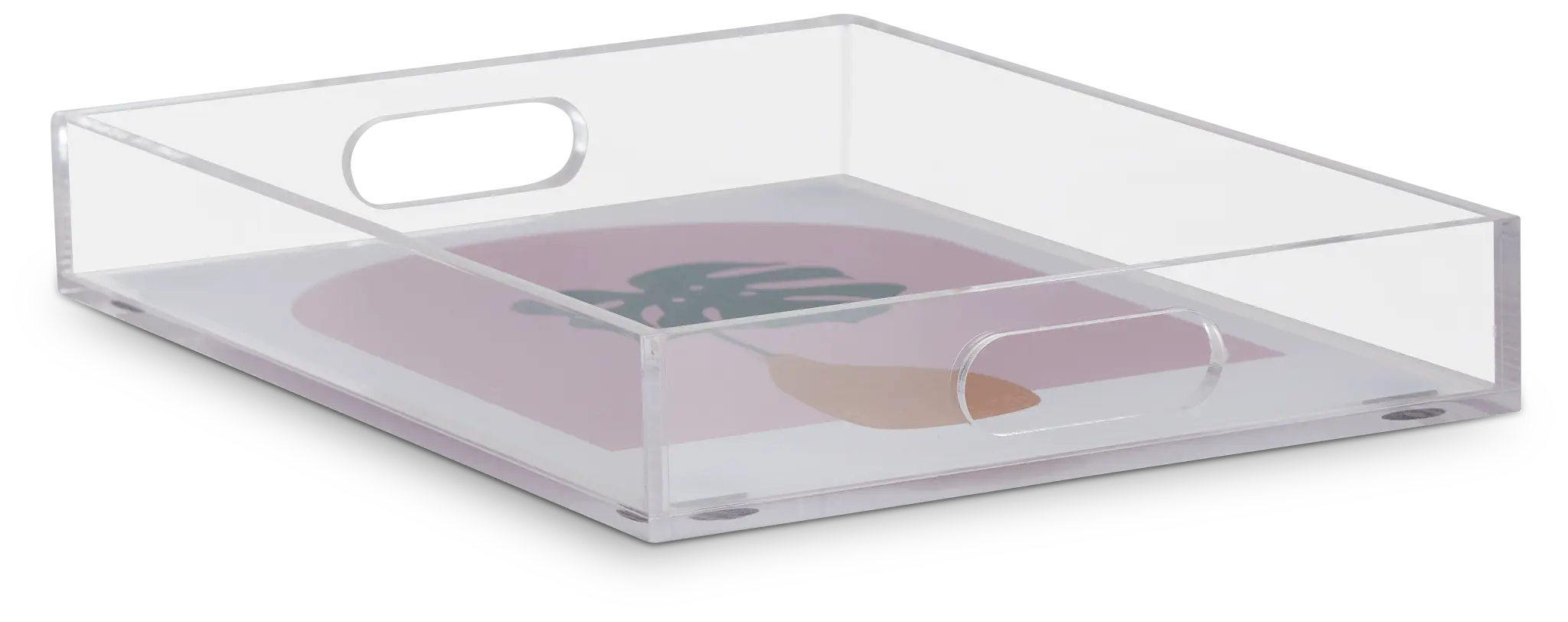 Percy Orange Acrylic Tray Percy Orange Acrylic Tray