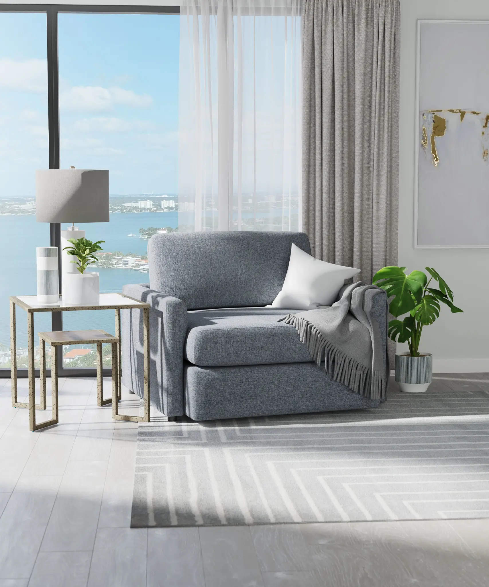 Noah Dark Gray Fabric Chair Noah Dark Gray Fabric Chair