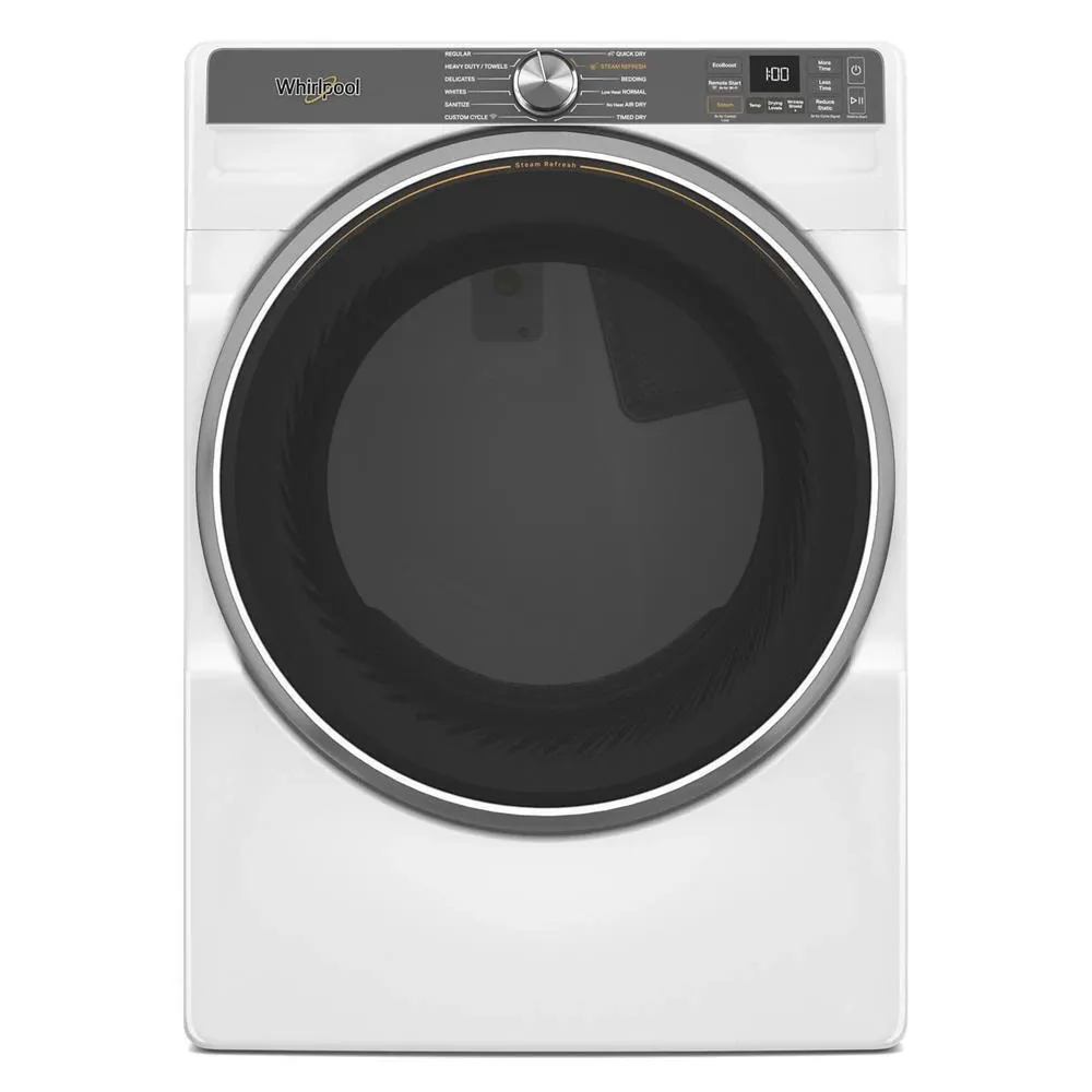 Whirlpool 6720 Series White Front Load Electric Dryer