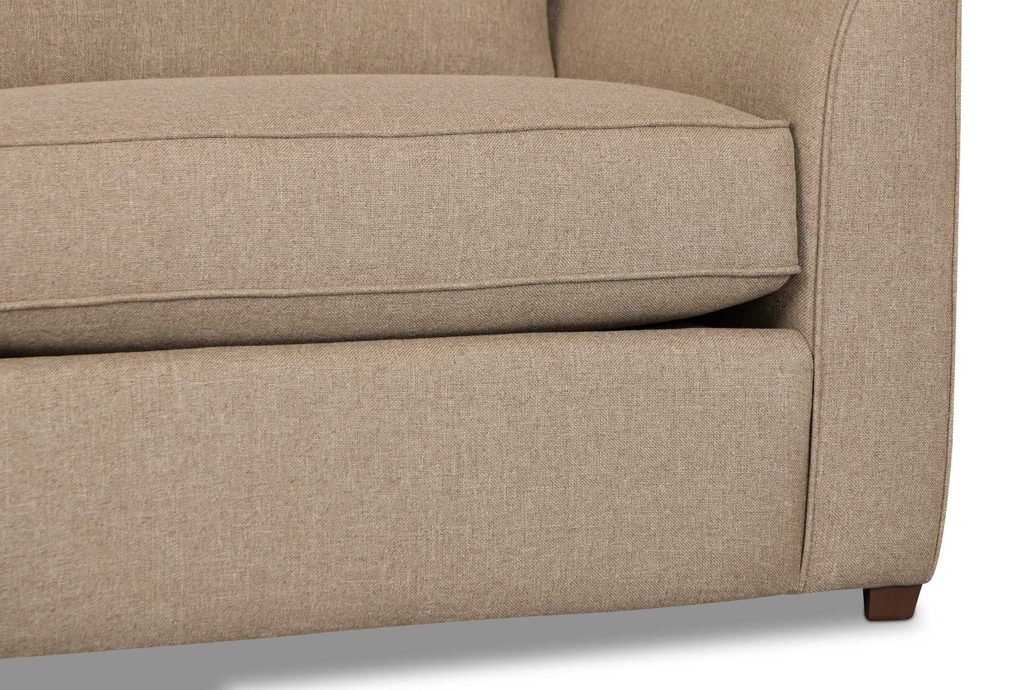 Tate Brown Fabric Innerspring Sleeper