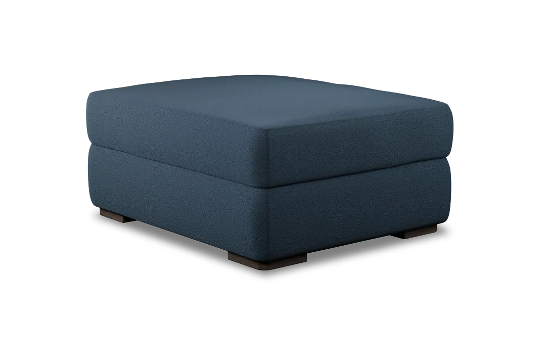 Edgewater Elite Blue Ottoman