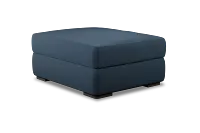 Edgewater Elite Blue Ottoman