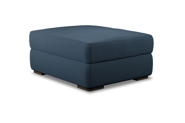 Edgewater Elite Blue Ottoman