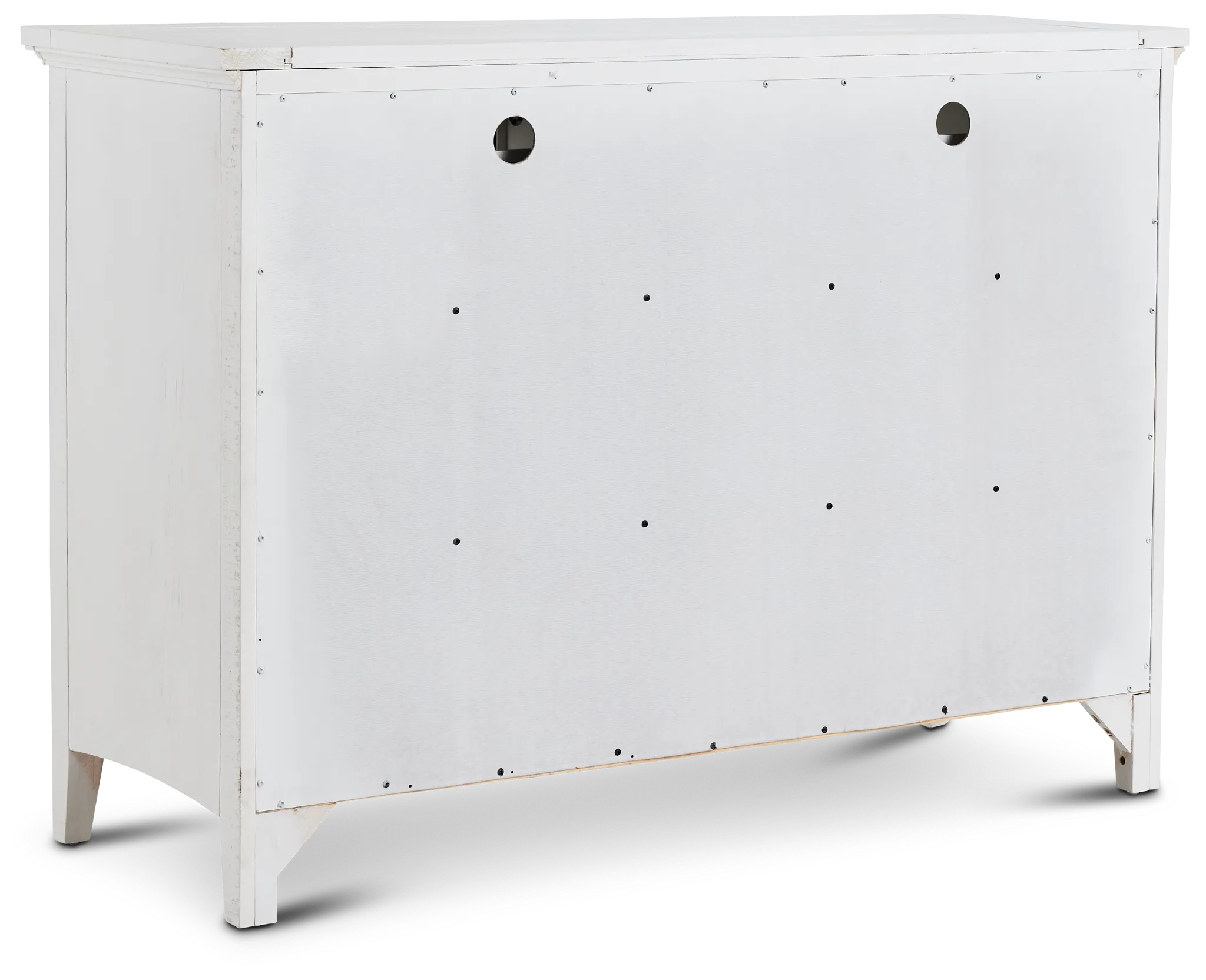 Heron Cove White Media Chest