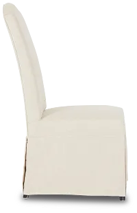 Aberdeen Beige Fabric Upholstered Side Chair