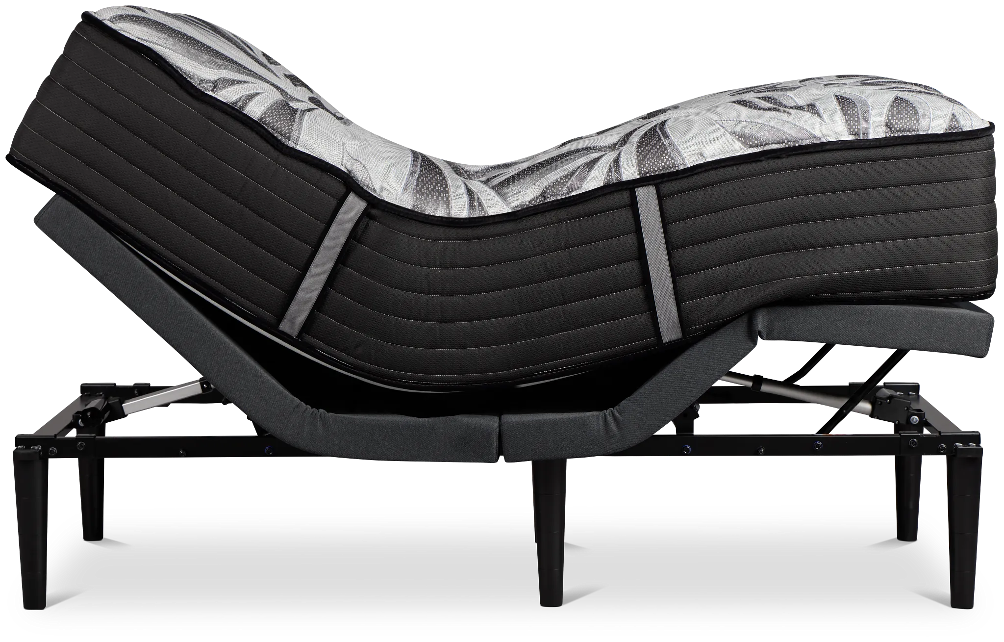 Sealy Posturepedic Plus Exuberant Ii 15" Ultra Plsh Ergo Smart Adjustable Mattress Set