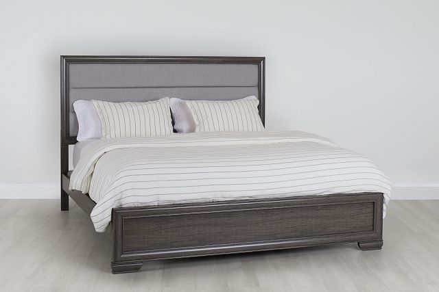 Colson Light Tone Panel Bed (0)