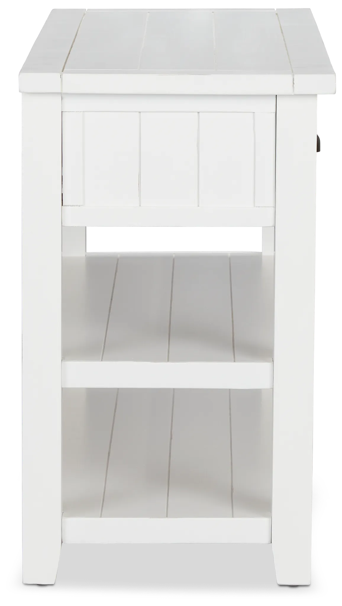 Bismark White Sofa Table