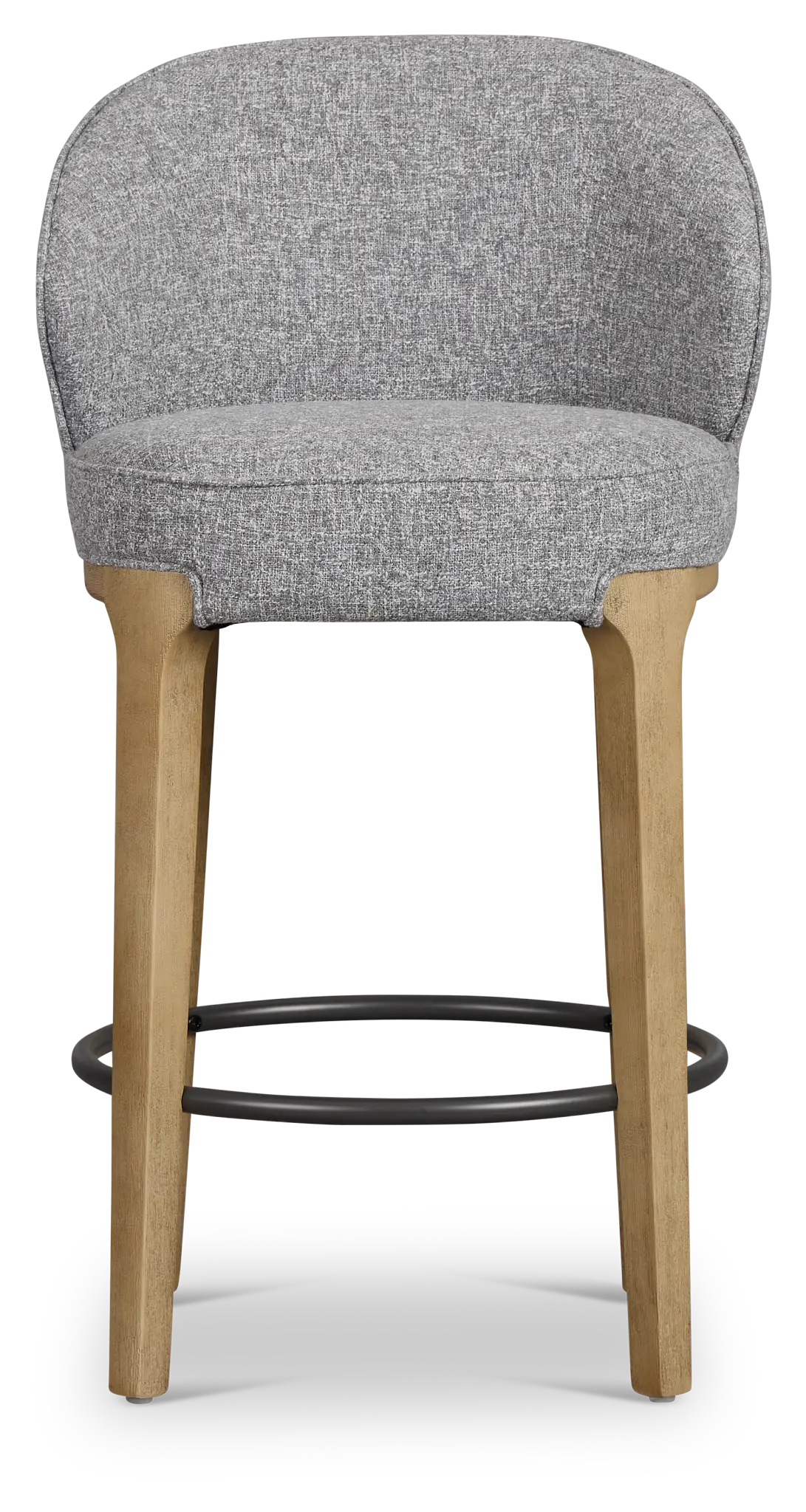 Libby Dark Gray Fabric 24" Upholstered Barstool Libby Dark Gray Fabric 24" Upholstered Barstool