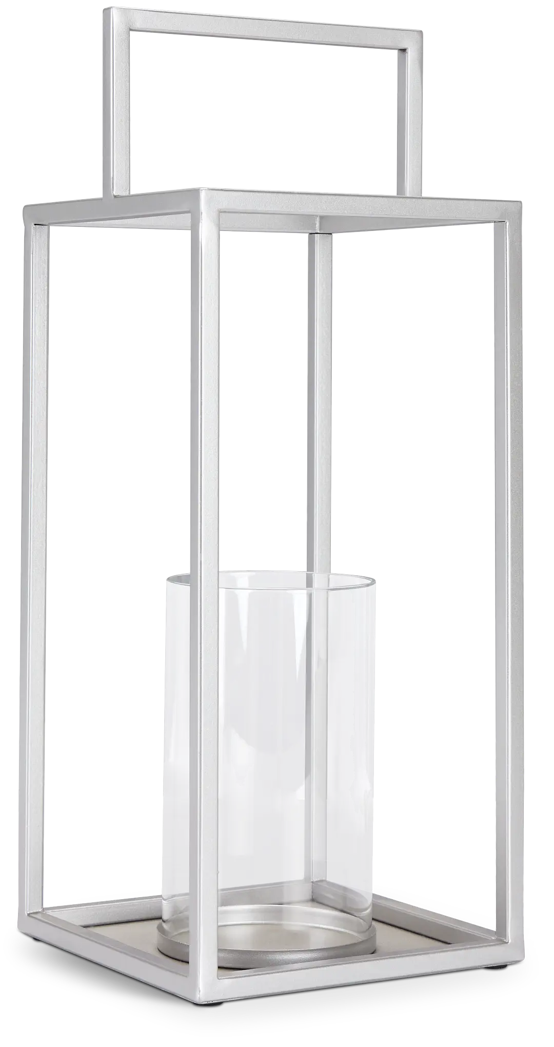 Misewell Silver Large Lantern Misewell Silver Large Lantern