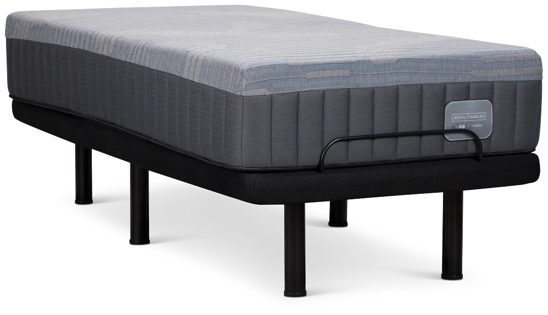 Kevin Charles By Sealy Hybrid Plush Elite Adjustable Mattress Set
