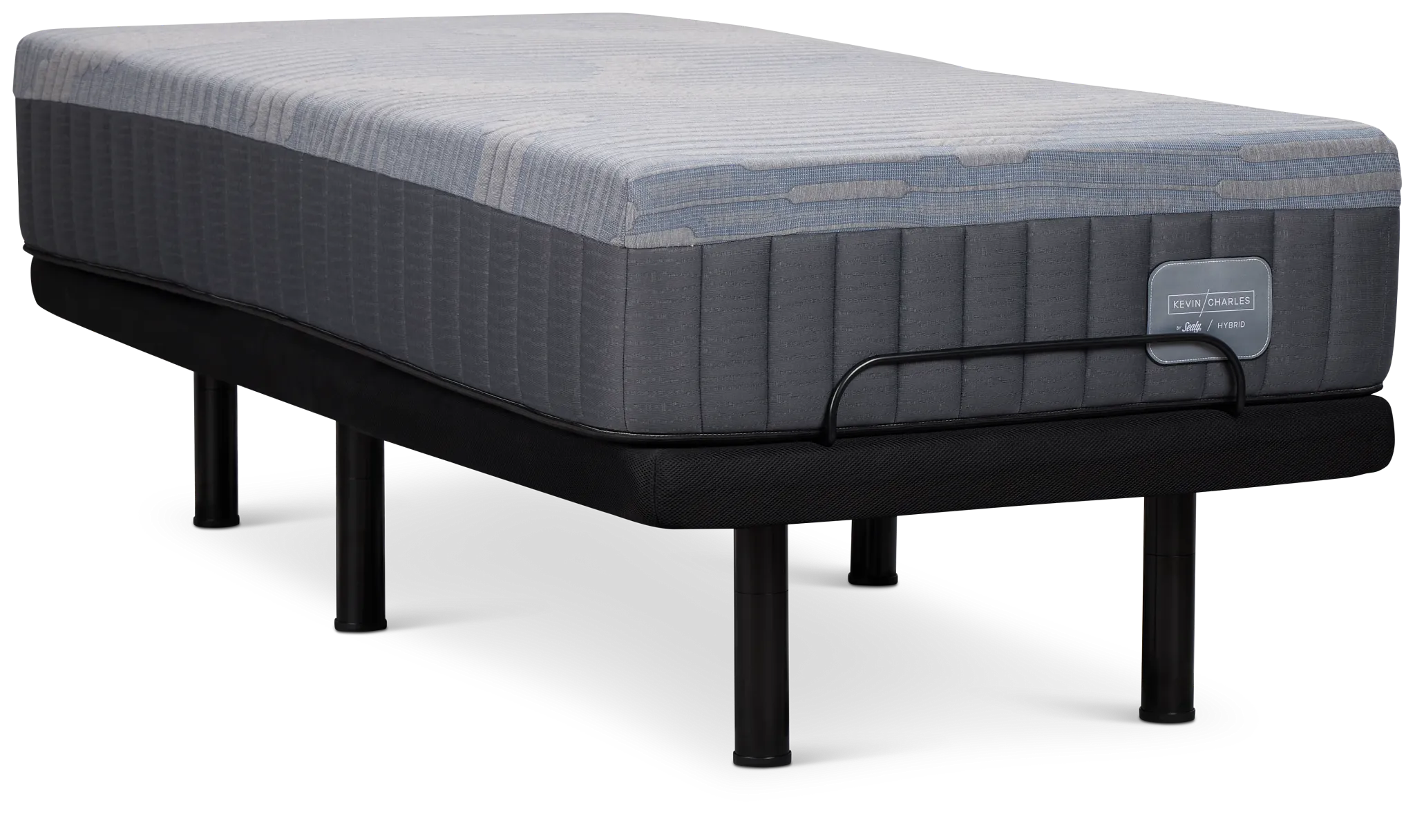 Kevin Charles By Sealy Hybrid Plush Elite Adjustable Mattress Set