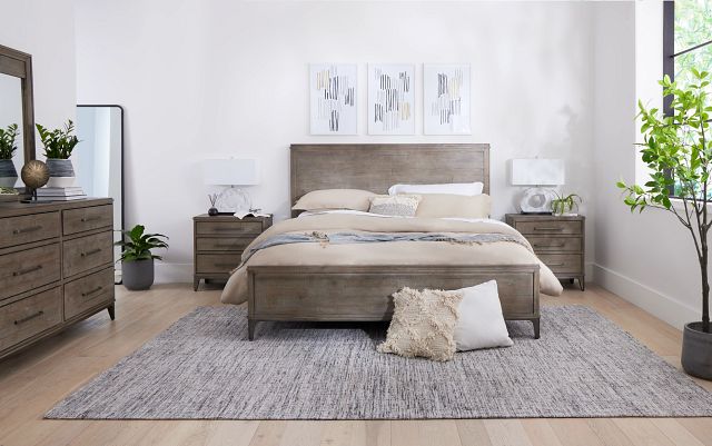 Portland Light Tone Nightstand