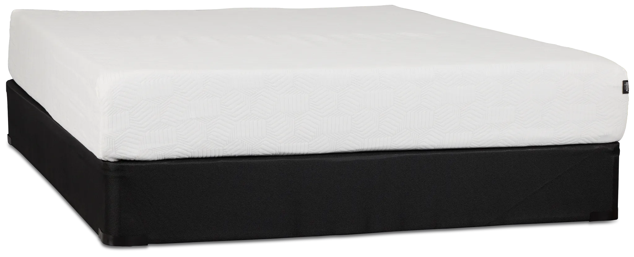 Rest & Renew By Zinus Gel Memory Foam Mattress 10" Cush Firm Mattress Set