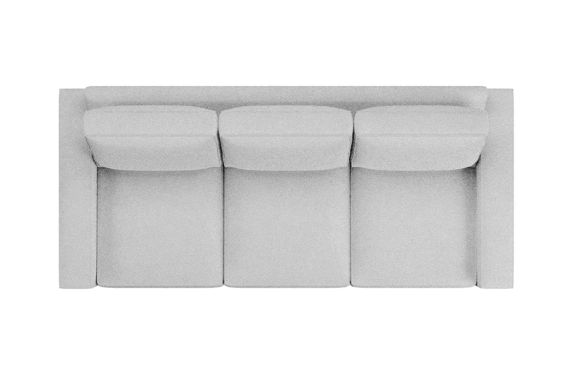Edgewater Suave White 96" Sofa W/ 3 Cushions Edgewater Suave White 96" Sofa W/ 3 Cushions