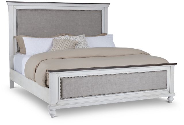 Grand Bay Two-tone Wood Panel Bed (0)