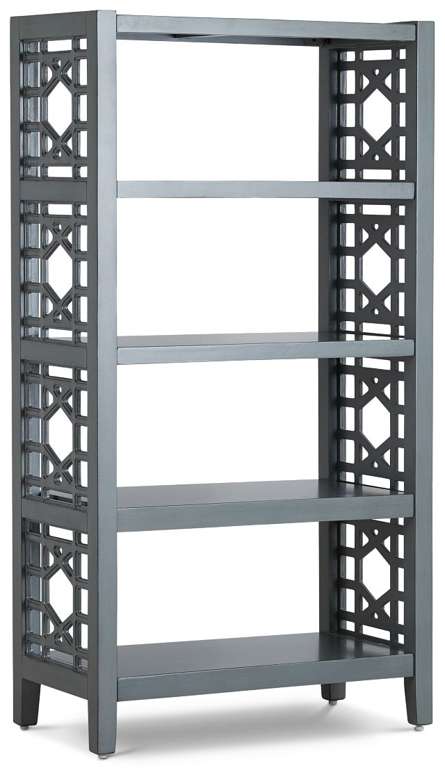 Joplin Gray Bookcase