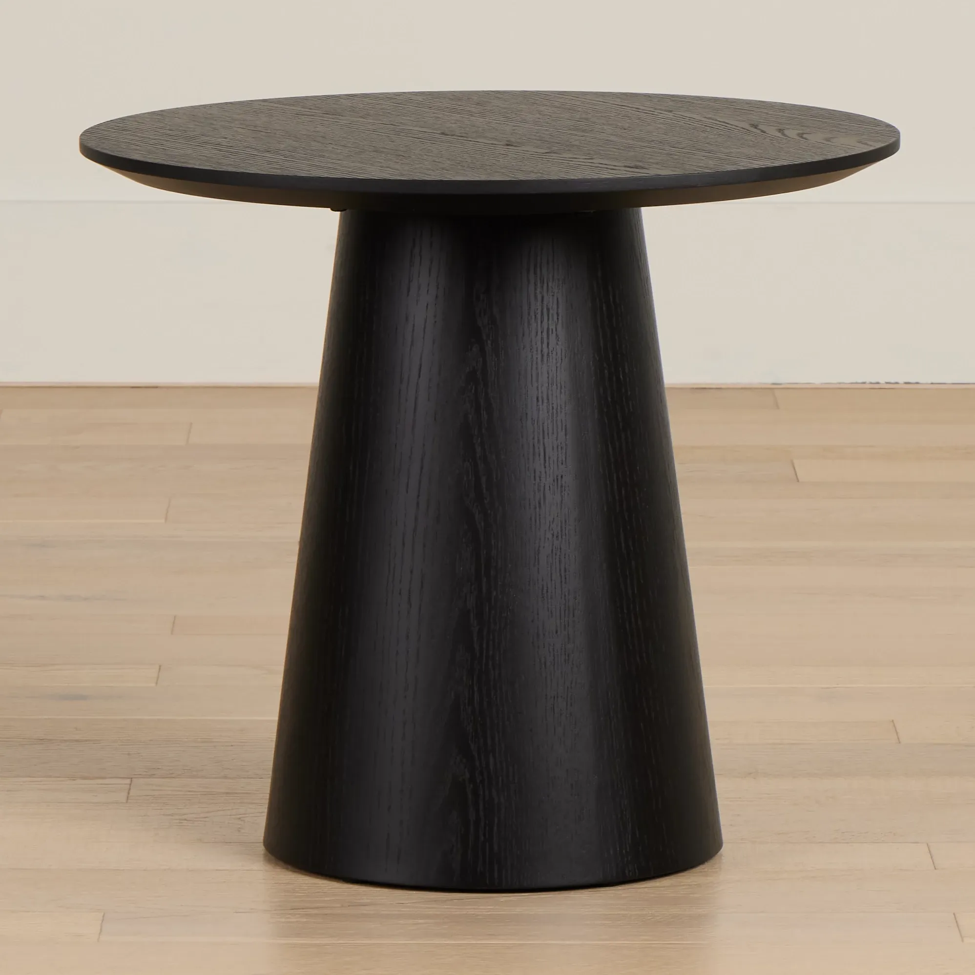 Nomad Black Round End Table