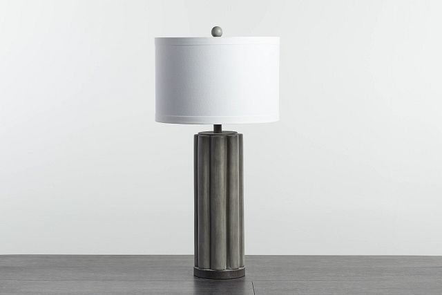 Brighton Gray Table Lamp