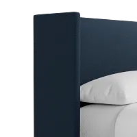 Captiva Elite Navy 48" Upholstered Shelter Bed