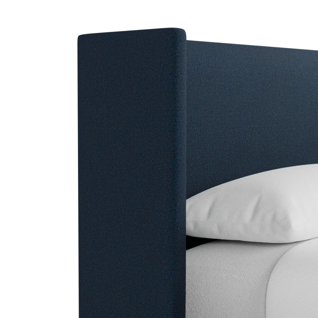 Captiva Elite Navy 48" Upholstered Shelter Bed