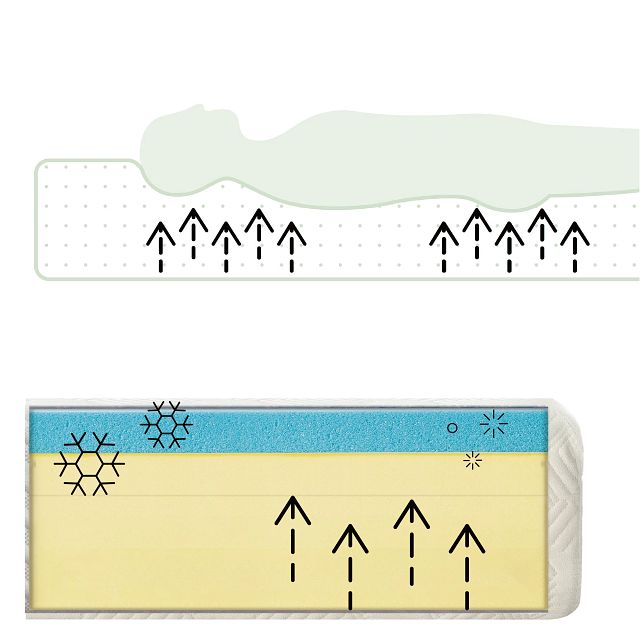 Rest & Renew By Zinus Gel Memory Foam Mattress 6" Firm Mattress