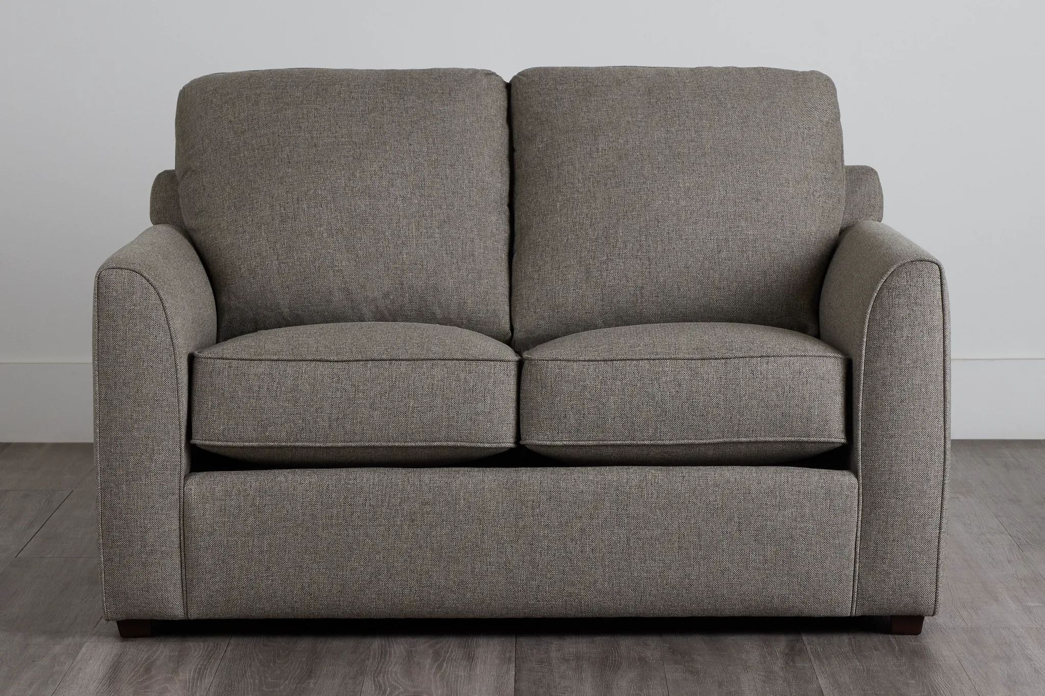 Asheville Brown Fabric Loveseat