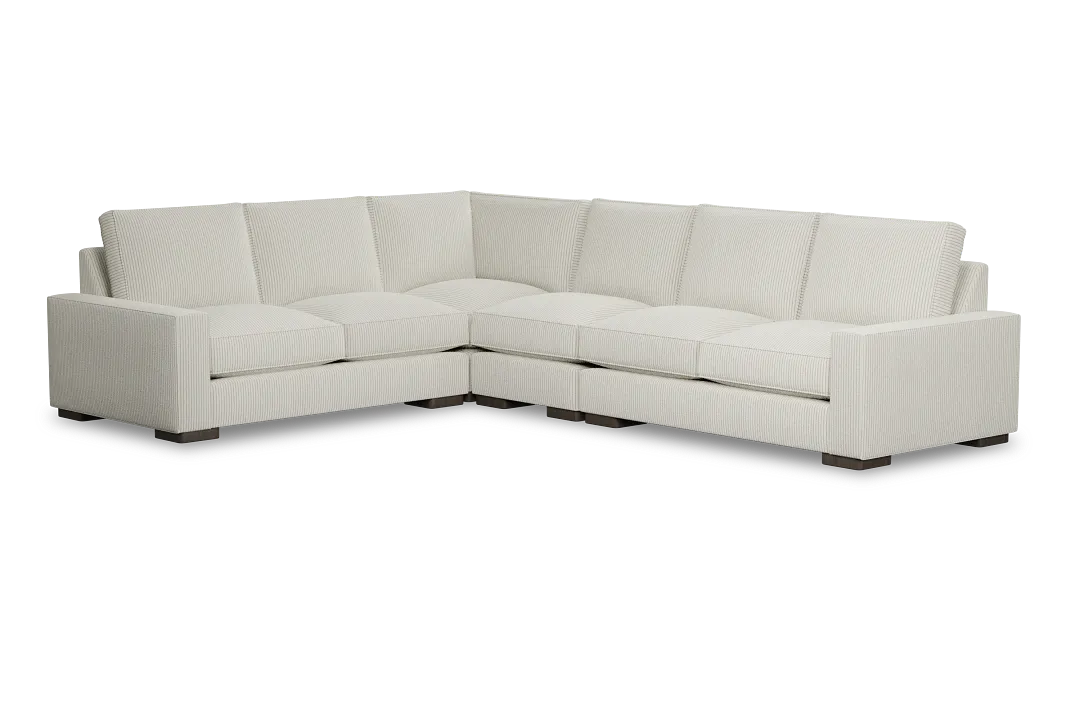 Edgewater Lucy Light Beige Medium Two-arm Sectional