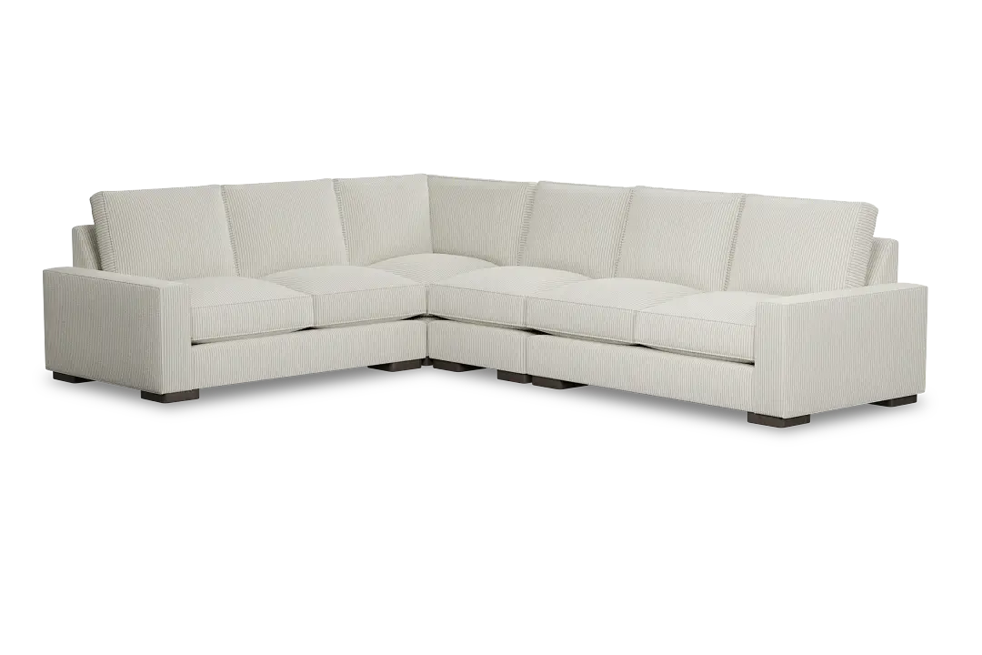 Edgewater Lucy Light Beige Medium Two-arm Sectional Edgewater Lucy Light Beige Medium Two-arm Sectional