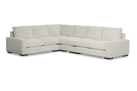 Edgewater Lucy Light Beige Medium Two-arm Sectional
