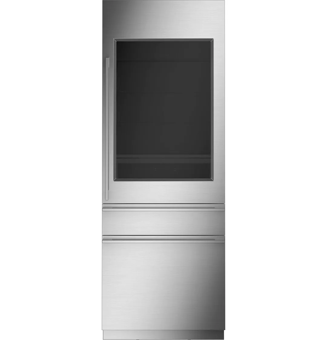 Monogram 303 Series Panel Ready 30" Built In Bottom Freezer Refrigerator