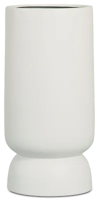 Wilde Ivory Medium Planter