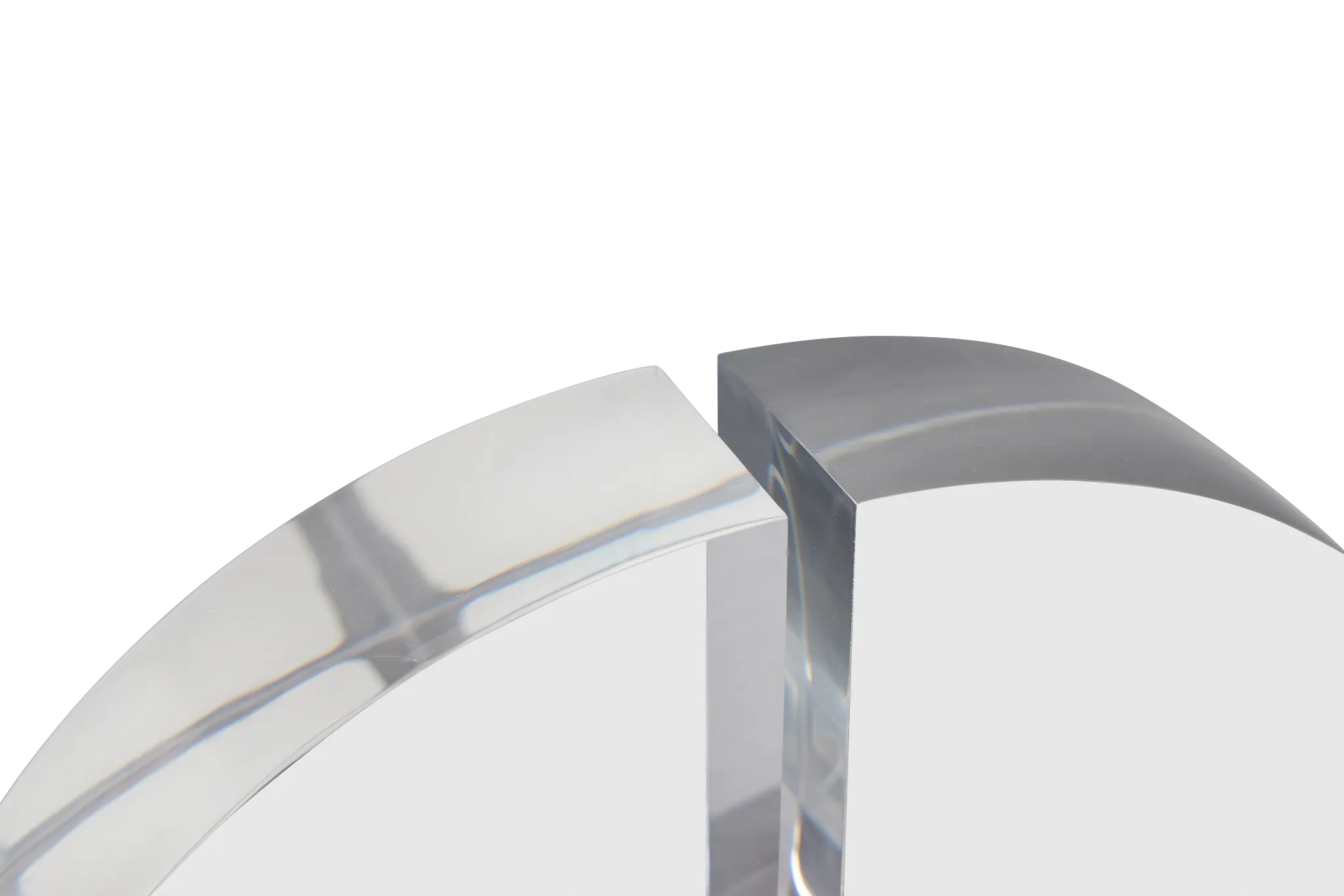 Sylas Acrylic Set Of 2 Bookends