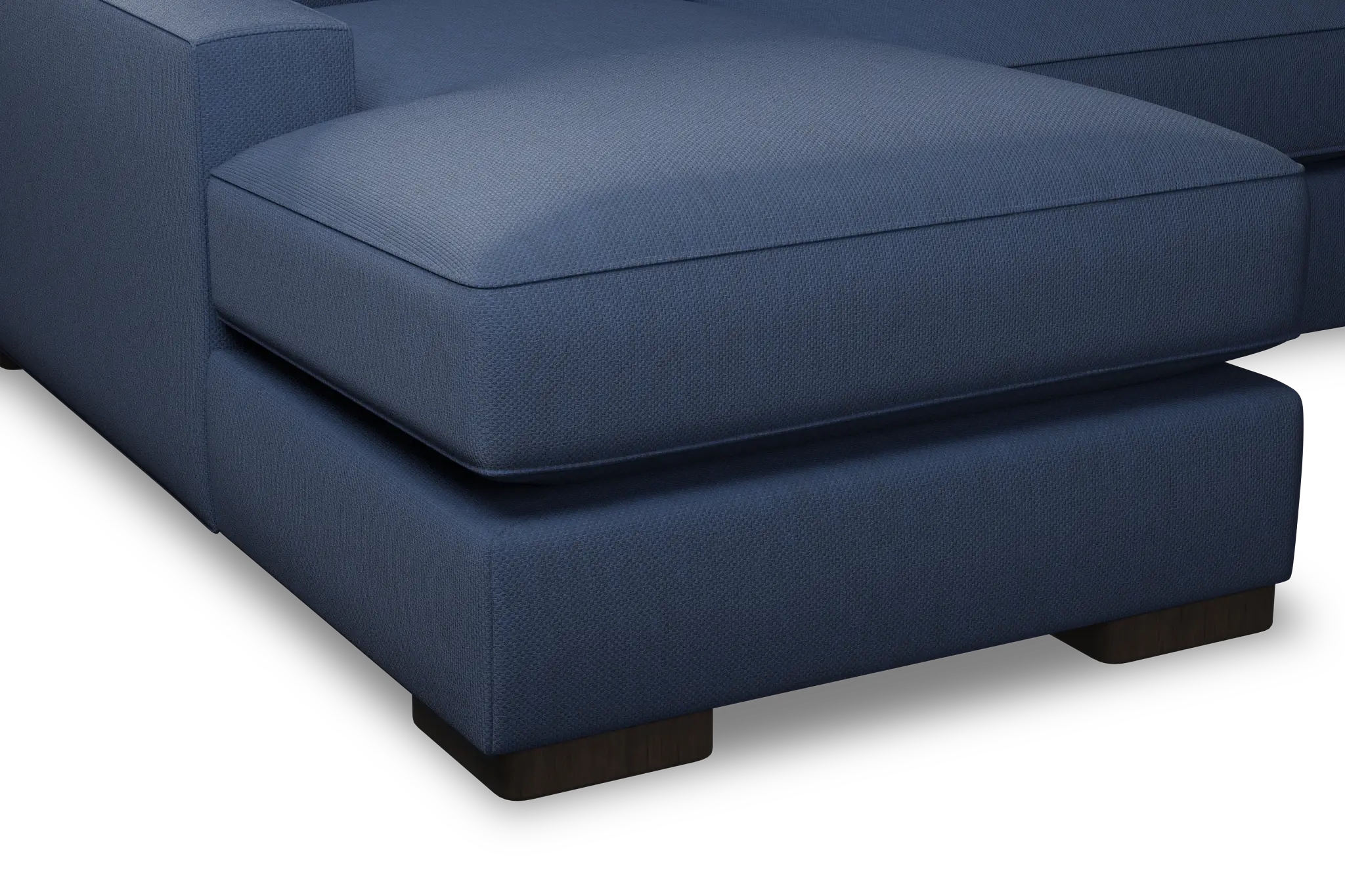 Edgewater Revenue Dark Blue Left Chaise Sectional Edgewater Revenue Dark Blue Left Chaise Sectional