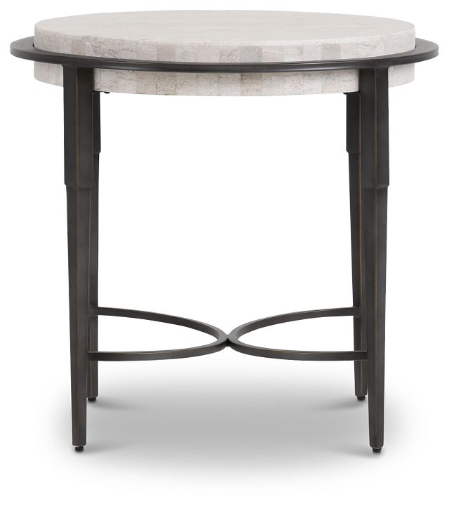 Barclay Beige End Table