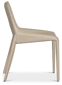 Wayne Light Beige Upholstered Side Chair