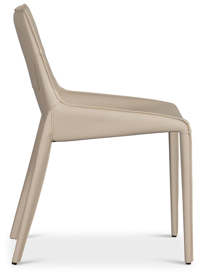 Wayne Light Beige Upholstered Side Chair