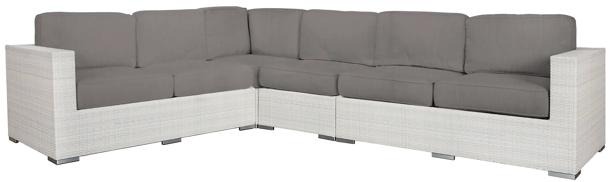 Biscayne Gray Large Two-arm Sectional Biscayne Gray Large Two-arm Sectional